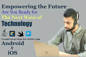 mobile app developer java, kotlin, swift, flutter android and ios solutions