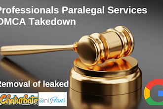 remove leaked onlyfans,chaturbate,fansly content from google dmca