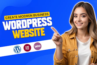 create clone clean, modern wordpress business website design or development
