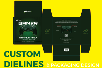 make dielines and design for your packaging