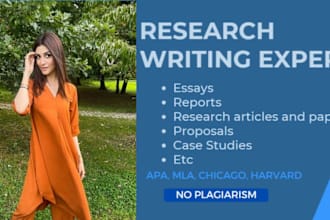 do essay , report , business , research and article