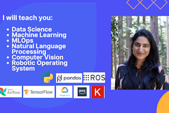 teach you data science, ai and ros2