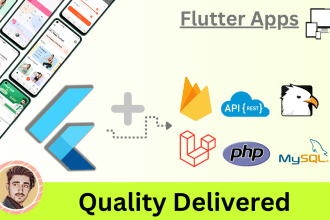 develop professional flutter apps and reskin app