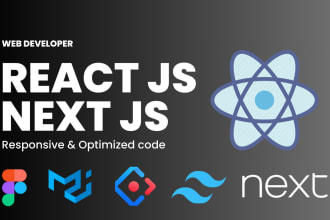 develop professional web app using next js ant design mui and tailwind