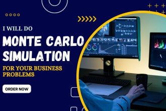 perform monte carlo simulation using excel for your business problem