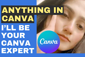 your canva expert and edit or create canva templates