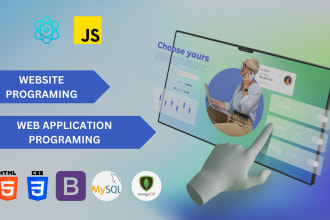 create a dynamic reactjs web portal to boost your business