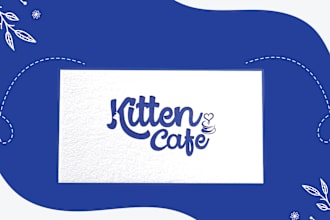do fun colorful playful cute unique fancy hand lettering logo design