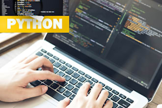 create script in python for scraping data from websites