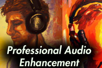 clean your audio background noise, echo, and other flaws