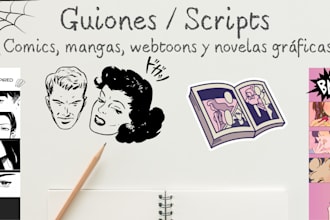 write a script for your comic, manga or webtoon, nsfw too