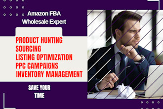 your amazon fba wholesale virtual assistant
