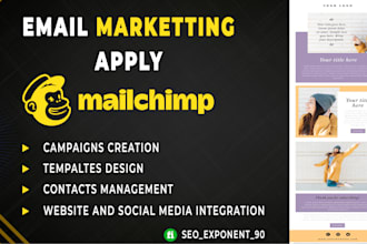 execute email marketing campaigns on mailchimp  automation