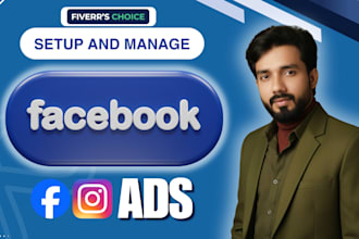 run facebook ads campaign, advertising, meta ads, fb and instagram ads manager