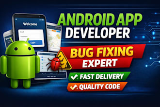 build a professional android app with firebase integration