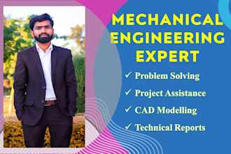 assist in problem and project of mechanical engineering