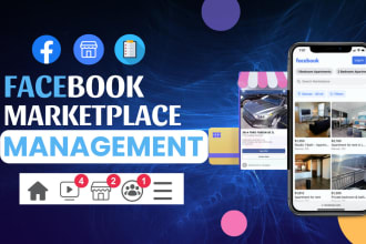 do facebook marketplace listing and message management