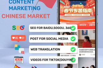 creat digital content for mandarin market