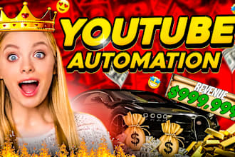 create youtube automation with faceless videos and cash cow videos