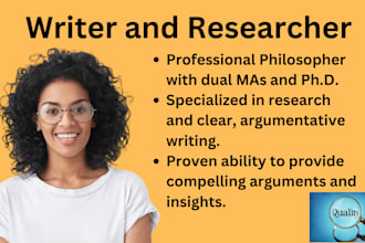 research and write your projects and whitepapers