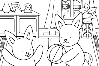 create custom coloring pages and clip art designs