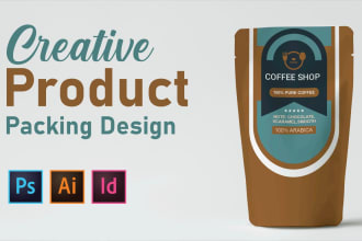 do custom creative product packaging design box packaging