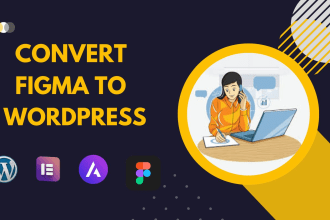 convert figma to wordpress figma to elementor design