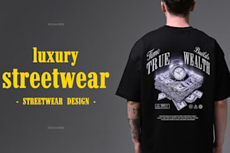 design luxury streetwear collections for your brand