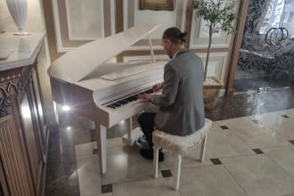 compose, arrange and produce  any music you need