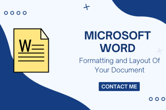 ms word document formatting, layout professionally