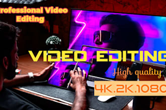 create youtube video editing with high quality
