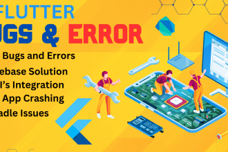 fix bugs and errors in your flutter app
