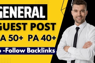 do a guest post on a high quality general blog