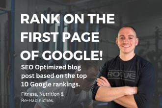 write a SEO optimized article on fitness, rehab or nutrition
