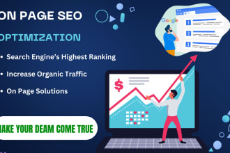 complete advance on page SEO optimization to boost website