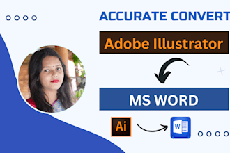 convert adobe illustrator file ai to microsoft word docx
