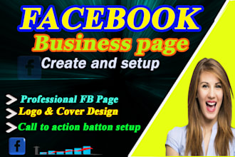 create and set up a facebook business page and instagram business page
