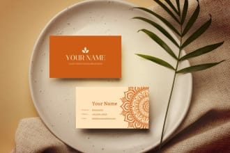 do professional and modern business card design