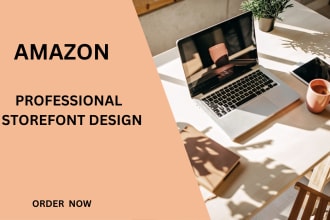 create  professional amazon storefront or brand store design