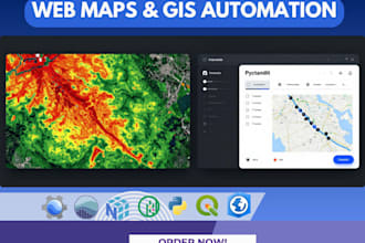 build web maps, google earth engine apps, and gis automation tools