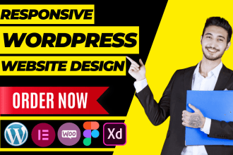 build a responsive, duplicate, and revamp wordpress website