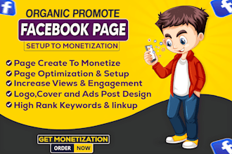 do responsive facebook business or fan page create and setup monetization