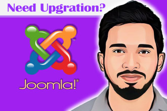 joomla website design, redesign, migrate, upgrade or update to latest version