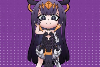 do chibi art commissions with my artstyle