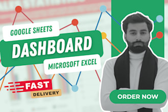 make interactive dashboard in excel and google spreadsheet