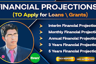 do financial projections for you