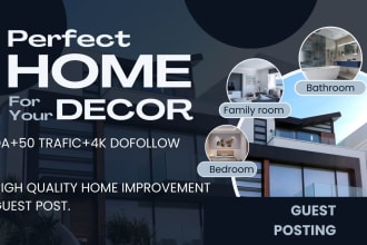 do publish home decor guest post on a high da home blog