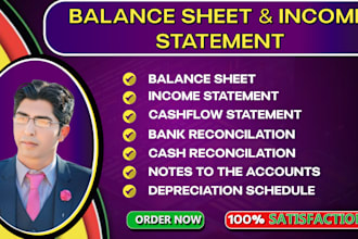 do balance sheet and income statement