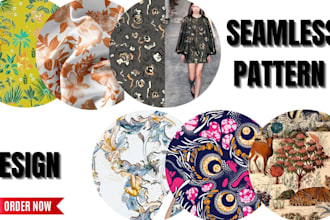 design seamless pattern textile prints pattern design