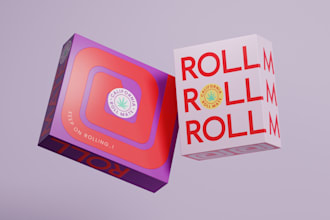 do box packaging design, product packaging design